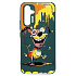 Чехол-накладка - SC335 для "Samsung Galaxy A54"  (собака) (dark green)