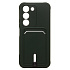 Чехол-накладка - SC304 с картхолдером для "Realme C83 5G/P4 Lite/Narzo 100 Lite" (dark green)
