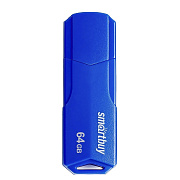 Флэш накопитель USB 64 Гб Smart Buy CLUE (blue) 
