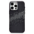 Чехол-накладка Luxo Creative PC  для "Apple iPhone 15 Pro Max" (136) (black/gray)
