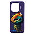 Чехол-накладка - SC335 для "Infinix Smart 8"  (кот) (violet) (232983)