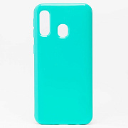 Чехол-накладка - SC158 для "Samsung SM-A405 Galaxy A40" (mint)