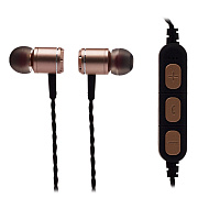 Bluetooth-наушники внутриканальные - MF-01BTBT (gold)