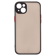 Чехол-накладка - PC041 для "Apple iPhone 14 Plus" (black/black)