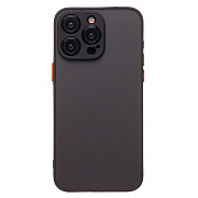 Чехол-накладка - PC041 для "Apple iPhone 15 Pro Max" (black/black)