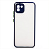 Чехол-накладка - PC041 для "Samsung SM-A035 Galaxy A03" (blue/black)