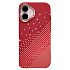 Чехол-накладка Luxo Creative PC для "Apple iPhone 16" (M020) (dark red)
