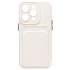 Чехол-накладка - SC315 с картхолдером для "Apple iPhone 14 Pro Max" (white) (214399)