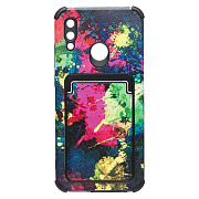 Чехол-накладка - SC284 с картхолдером для "Huawei Honor 10 Lite/P Smart 2019" (006) (multicolor)