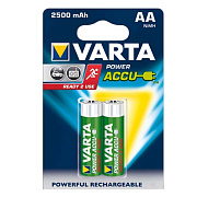 Аккумулятор AA Varta HR6 POWER (2500 mAh) (2-BL) (20/200) ..