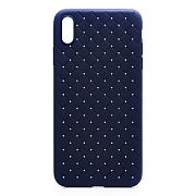 Чехол-накладка - SC068 для "Apple iPhone XS Max" (blue) ..
