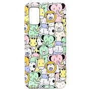 Чехол-накладка Luxo Creative для "Samsung SM-A415 Galaxy A41" (080) (multicolor)