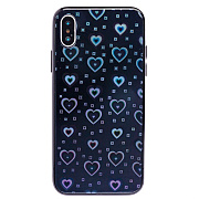 Чехол-накладка - STC002 для "Apple iPhone X/iPhone XS" (002) (black)
