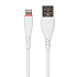 Кабель USB - Apple lightning SKYDOLPHIN S02L 15W 100см 3A  (white)