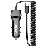 ЗУ Автомобильное с кабелем Joy Room UP-522AL USB/type-c/5V/2.1A (black)