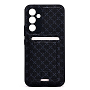 Чехол-накладка - SM022 c картхолдером для "Samsung Galaxy A54" (black) (226660)