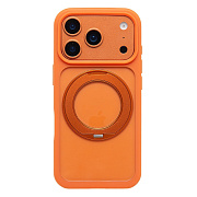 Чехол-накладка - SM044 для "Apple iPhone 17 Pro/18 Pro" с подставкой (orange)