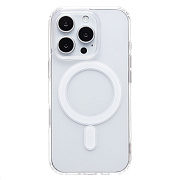 Чехол-накладка - SM006 SafeMag для "Apple iPhone 16 Pro" (прозрачный) (234515)