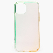 Чехол-накладка - SC169 для "Apple iPhone 11 Pro" (green/gold)