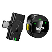 Микрофон Hoco петличный L21 Charm Type-C (black)