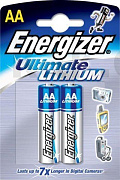 Батарейка AA Energizer LR6 Lithium (2-BL) (24)