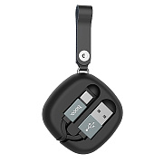 Кабель USB - Type-C Hoco U33 10W 90см 2A  (black)