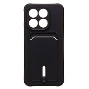 Чехол-накладка - SC304 с картхолдером для "Xiaomi 15T" (black) (242300)