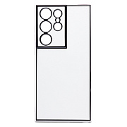 Чехол-накладка - PC084 экокожа для "Samsung SM-S918 Galaxy S23 Ultra" (white) (219693)