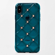 Чехол-накладка - SC151 для "Apple iPhone X/iPhone XS" (green) ..