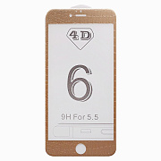 Защитное стекло Full Screen - Reptilian series для "Apple iPhone 6 Plus/iPhone 6S Plus" (gold) комплект (gold)