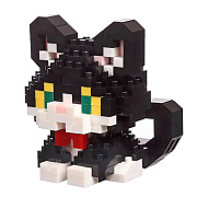Конструктор - "Pet series" кошка (1) (black/white)