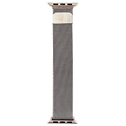 Ремешок - ApW25 Apple Watch 38/40/41 mm миланская петля на магните (silver)