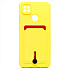 Чехол-накладка - SC304 с картхолдером для "Xiaomi Redmi 9C" (yellow)