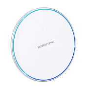 ЗУ Сетевое Беспроводное Borofone BQ3 Pro Type-C 15W (100 см) (silver)