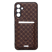 Чехол-накладка - SM022 c картхолдером для "Samsung Galaxy A15 5G" (coffee) (231223)