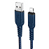 Кабель USB - Apple lightning Hoco X59 Victory PD 12W 100см 2,4A  (blue)