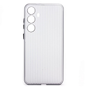 Чехол-накладка - PC089 для "Samsung Galaxy S24+" (matte transparent/black)