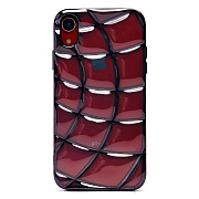 Чехол-накладка - SC340 для "Apple iPhone XR" (transparent/black) (230437)