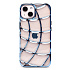 Чехол-накладка - SC340  для "Apple iPhone 13" (transparent/blue) (230401)