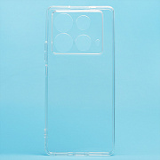 Чехол-накладка Activ ASC-101 Puffy 0.9мм для "Infinix Note 40 5G" (прозрачный) (234008)