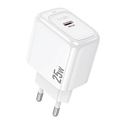 Адаптер Сетевой Hoco CS53A Surplus PD Type-C 3A/25W (white)