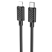 Кабель Type-C - Apple lightning Hoco X88 (повр.уп.) 20W 100см 3A  (black)