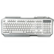 Клавиатура Dialog KGK-25U Gan-Kata мембранная игровая с подсветкой 3 цвета USB (silver)