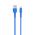 Кабель USB - micro USB Hoco X30 Star 10W 120см 2A  (blue)