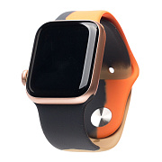 Ремешок - ApW Apple Watch 38/40/41 mm силикон (013) (multicolor)