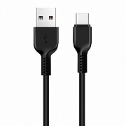 Кабель USB - Type-C Hoco X20 Snow Storm  200см 2,4A  (black)