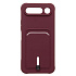 Чехол-накладка - SC304 с картхолдером для "Tecno Spark 50 5G" (bordo) (245048)