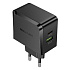 Адаптер Сетевой Borofone BAS63A Smart PD USB/Type-C 65W (black)