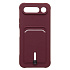 Чехол-накладка - SC304 с картхолдером для "Tecno Spark 50 5G" (bordo) (245048)