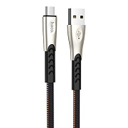 Кабель USB - micro USB Hoco U48 12W 120см 2,4A  (black)